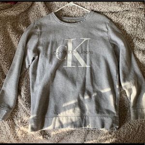 calvin klein crewneck sweatshirt